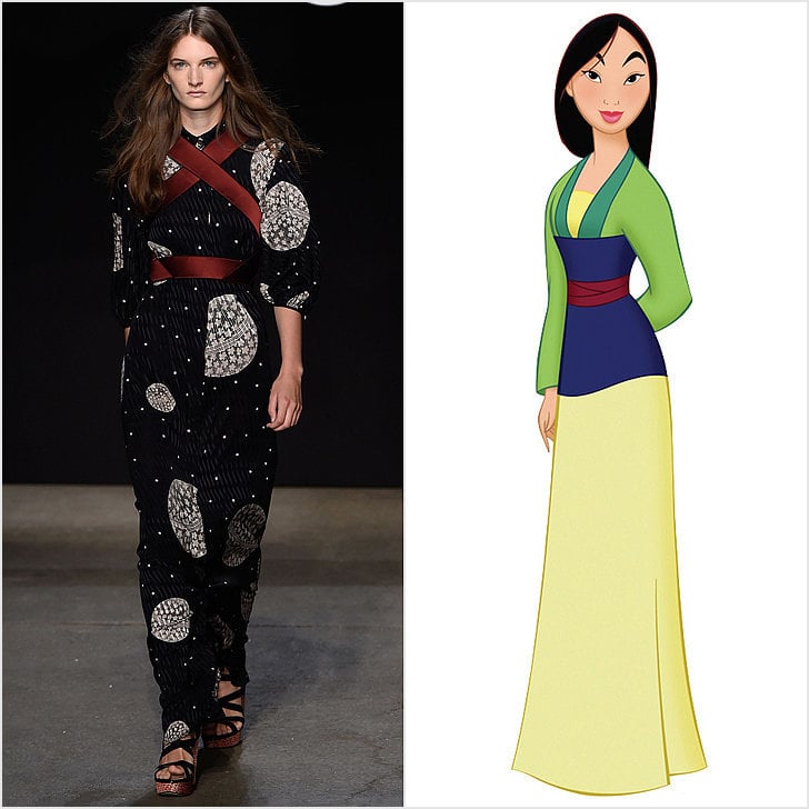 mulan ball gown