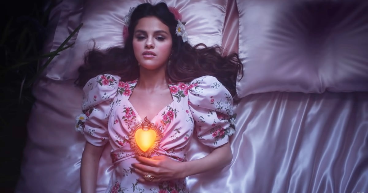 Selena Gomez’s Pink Rodarte Dress Is the Heart and Soul of Her “De Una Vez” Music Video
