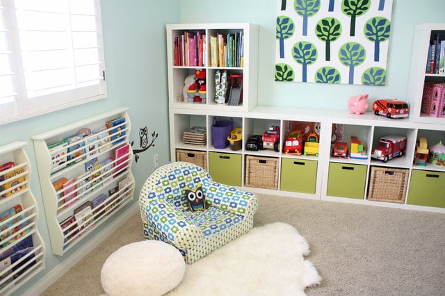 A Multiuse Storage Space 7 Ways To Put The Ikea Kallax To Work In Your Kids Rooms Popsugar Family Photo 7