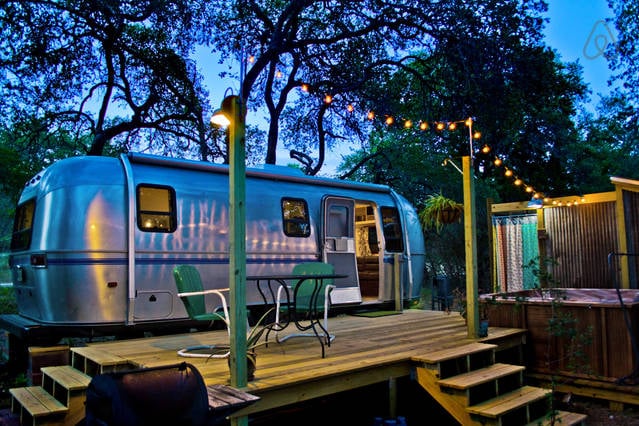 Retro Airstream Trailer