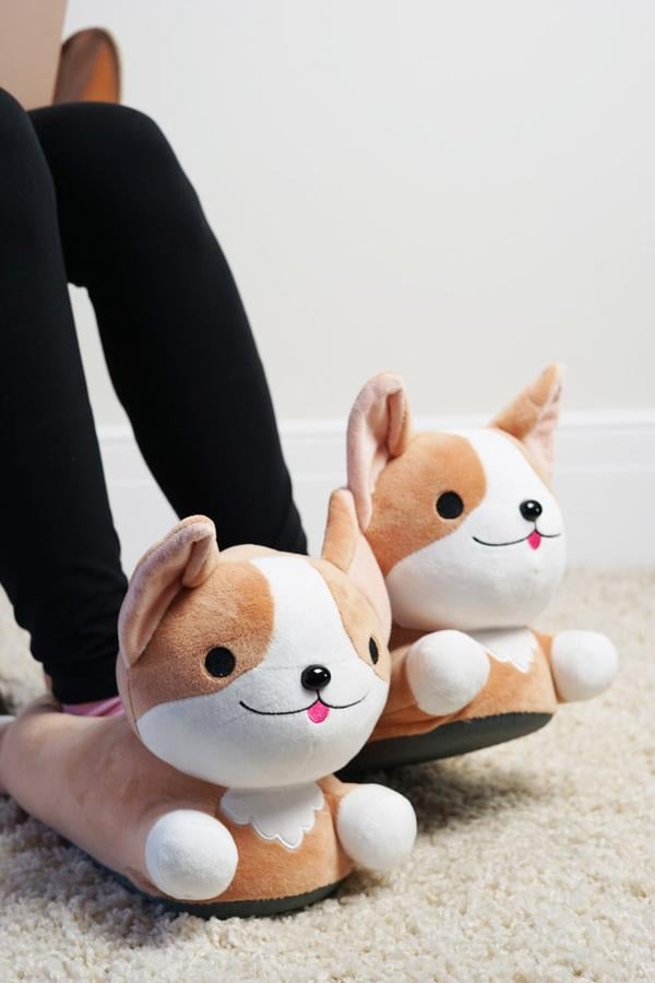 Smoko corgi slippers store