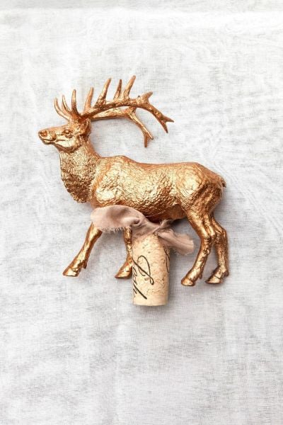 Woodland Wine Topper Favors