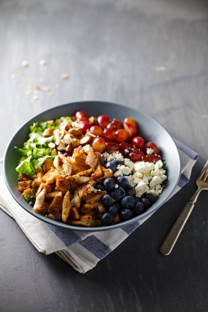 Rainbow Chicken Salad