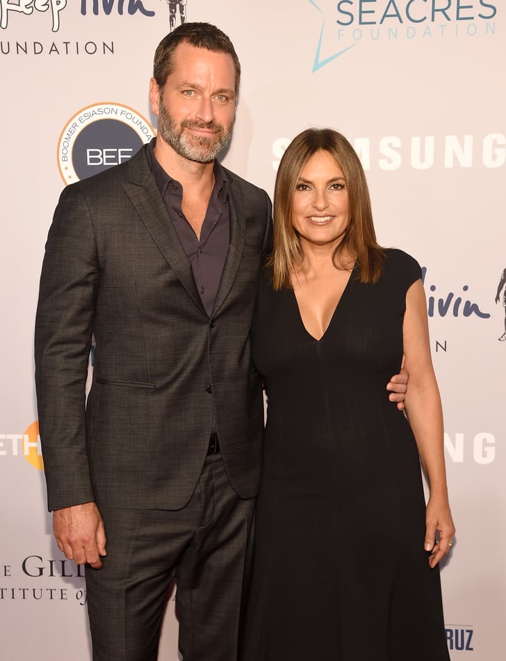 Peter Hermann and Mariska Hargitay at Samsung Charity Gala | POPSUGAR