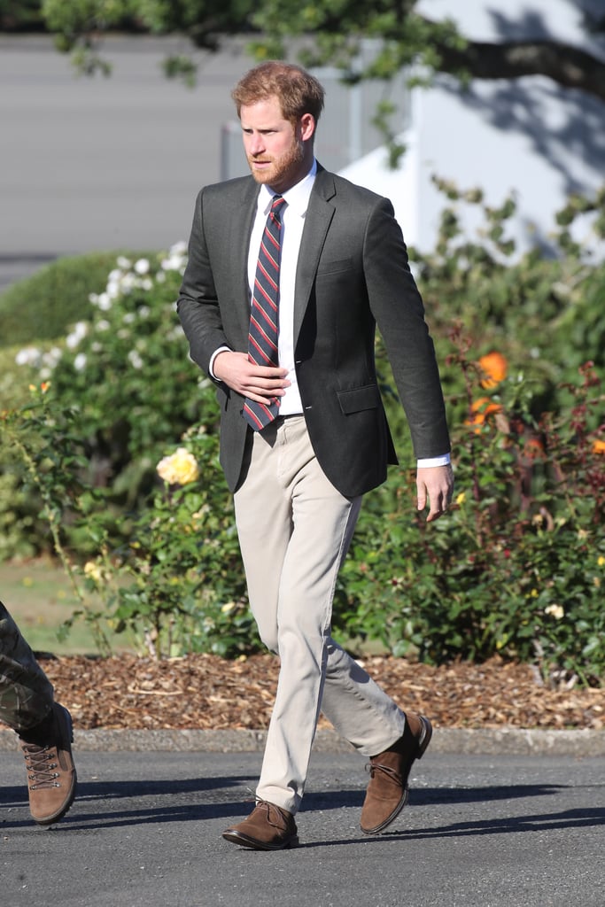 Prince Harry Visits the Royal Marines September 2018