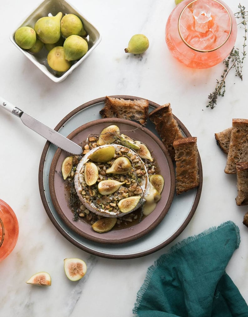 Melty Baked Brie With Walnuts, Honey, and Figs