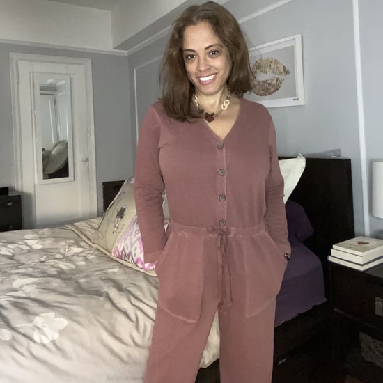 Old Navy Long-Sleeve French-Terry Jumpsuit Review