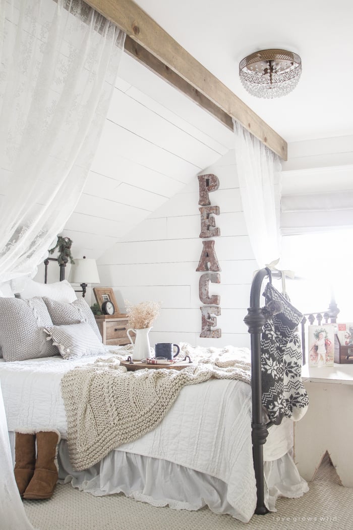 Hang A Curtain Around Your Bed 25 Tricks To Make Your Bedroom