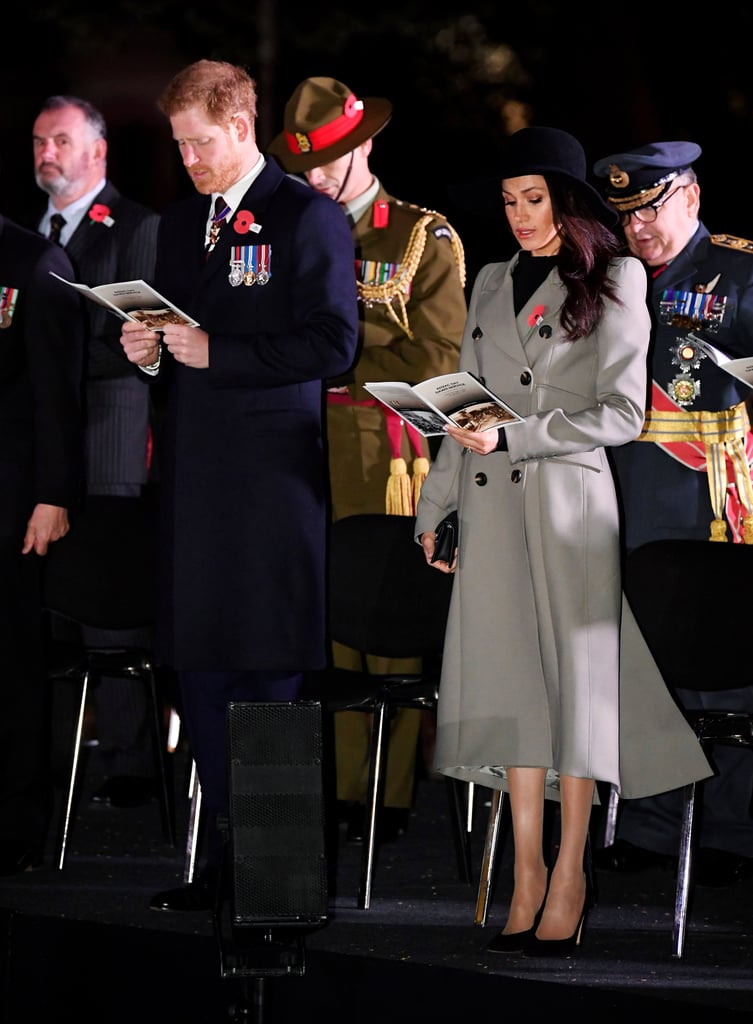 Prince Harry and Meghan Markle at Anzac Day