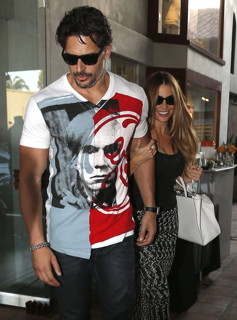 Sofia Vergara and Joe Manganiello went shopping in Malibu, CA, on Saturday.