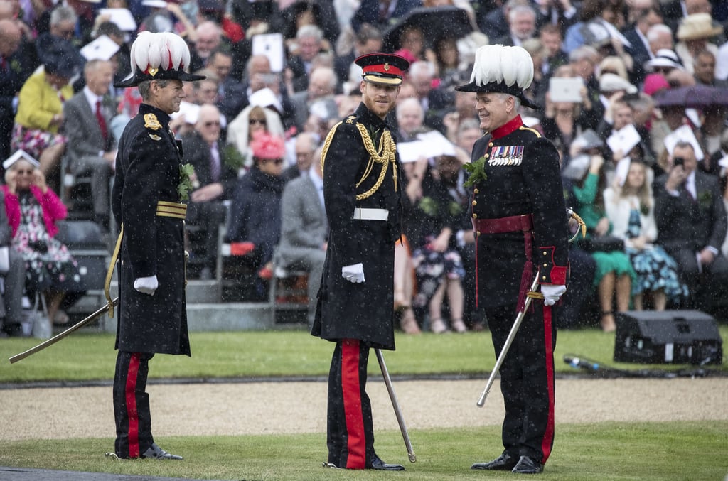 Prince Harry at the Founder's Day Parade June 2019