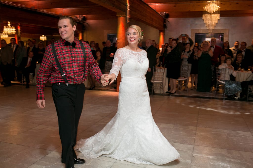 Plaid Holiday Wedding