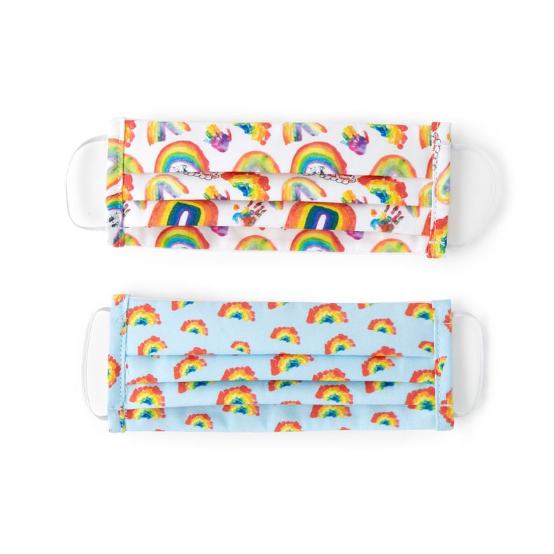 Uncommon Goods Children's Rainbow Face Coverings