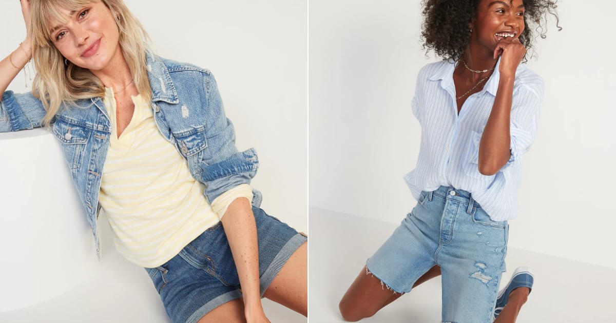 The Best Old Navy Denim Shorts, Whether You Like Them Teeny-Tiny or Bermuda-Length The Best Old Navy Denim Shorts, Whether You Like Them Teeny-Tiny or Bermuda-Length