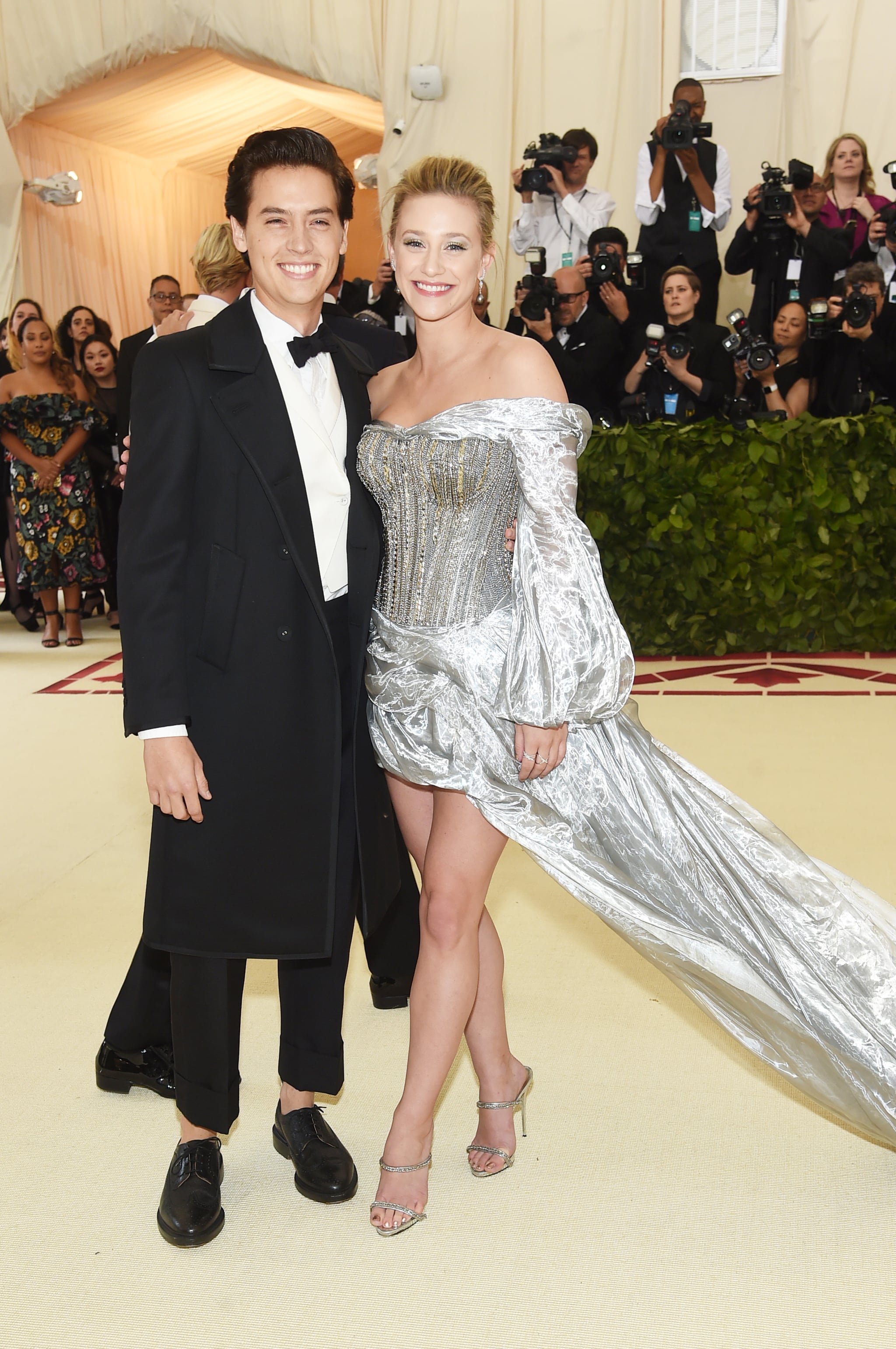 Lili reinhart met gala new arrivals 2019 dress