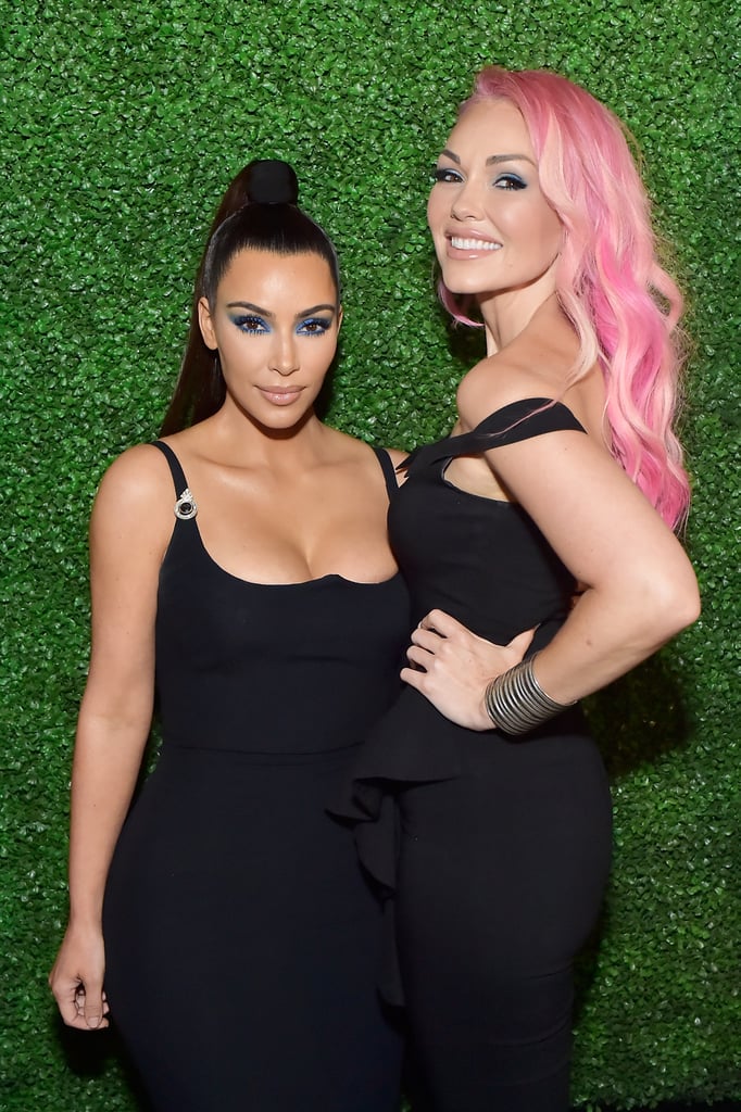 Kim Kardashian Blue Eyeshadow March 2018