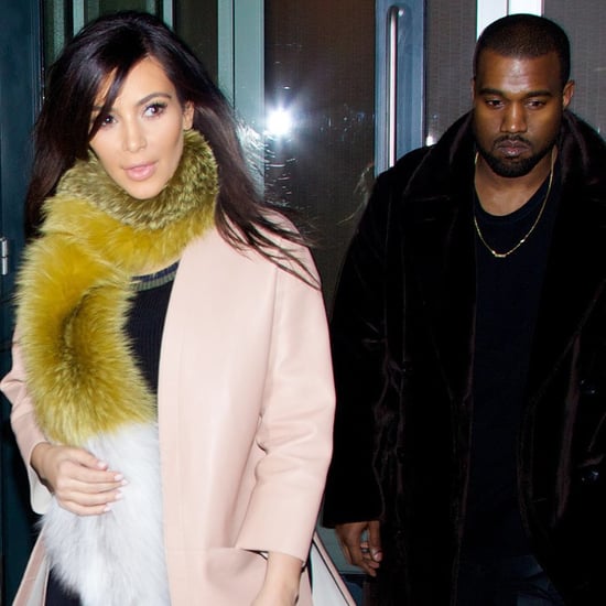 Kim Kardashian and Kanye West in NYC