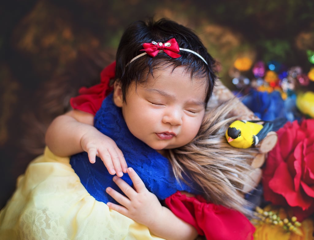Photo Shoot of Babies as Disney Princesses