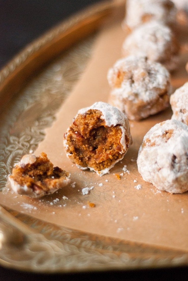 Pumpkin Pecan Polvorones