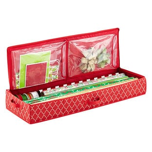 Holiday Wrap and Tote Organizer