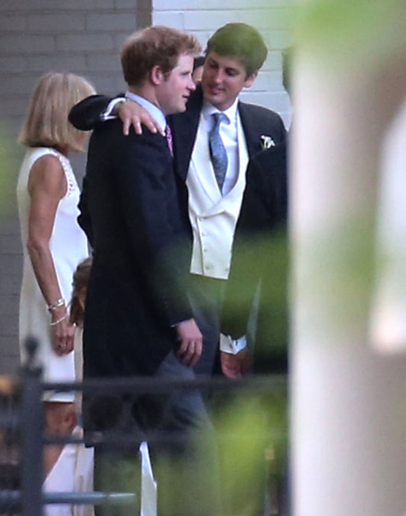 Prince William and Prince Harry at Wedding in Memphis