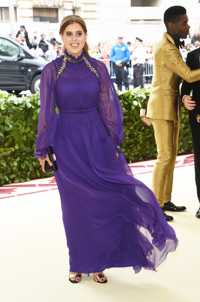 Princess Beatrice at the 2018 Met Gala