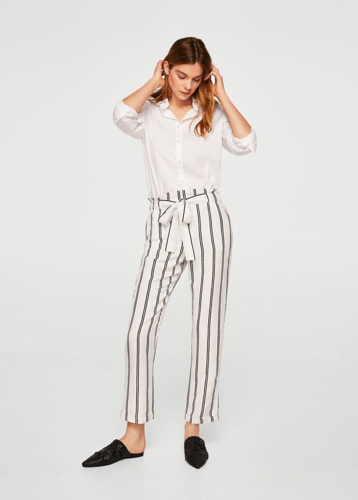 linen pants mango
