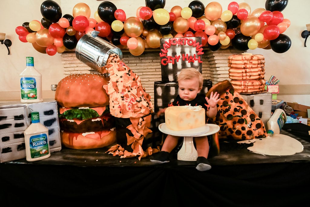 Mom Throws Guy Fieri Themed Party For Her Toddler Popsugar Family