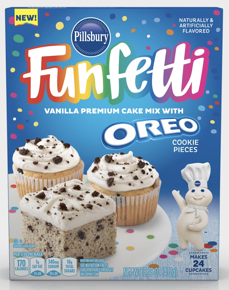 Funfetti Vanilla Premium Cake Mix With Oreo