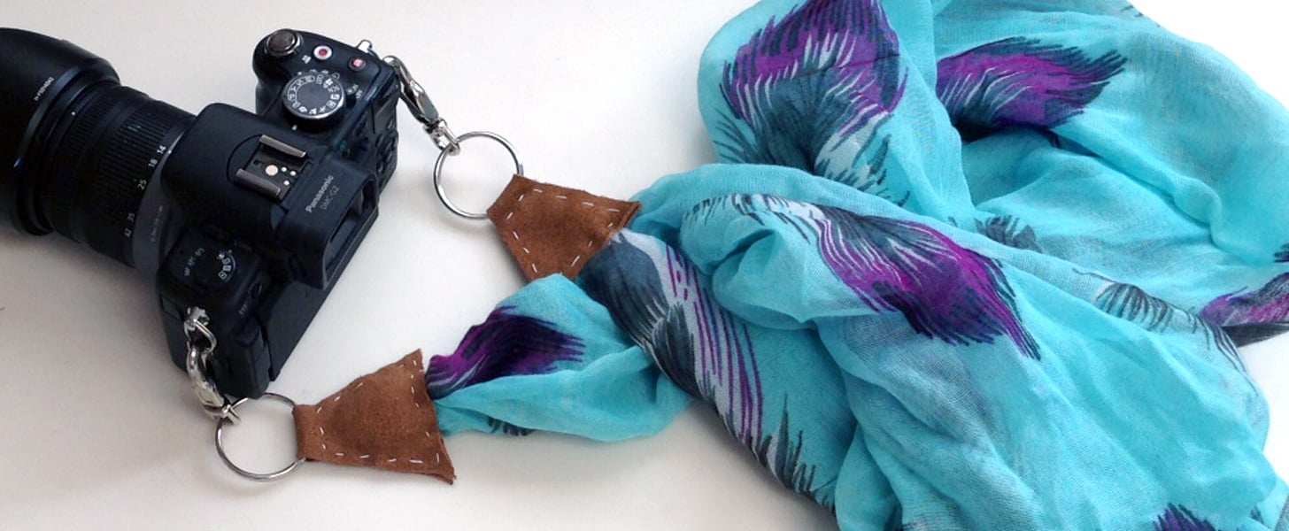 DIY Scarf Camera Strap | POPSUGAR Smart Living