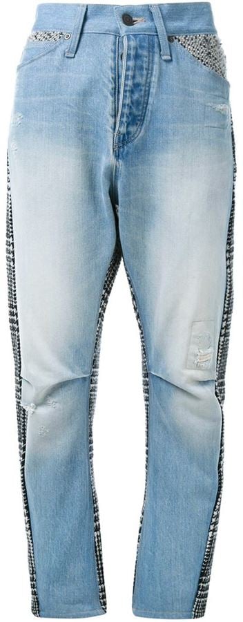 Fad Three High Waisted Panelled Jeans ($308)