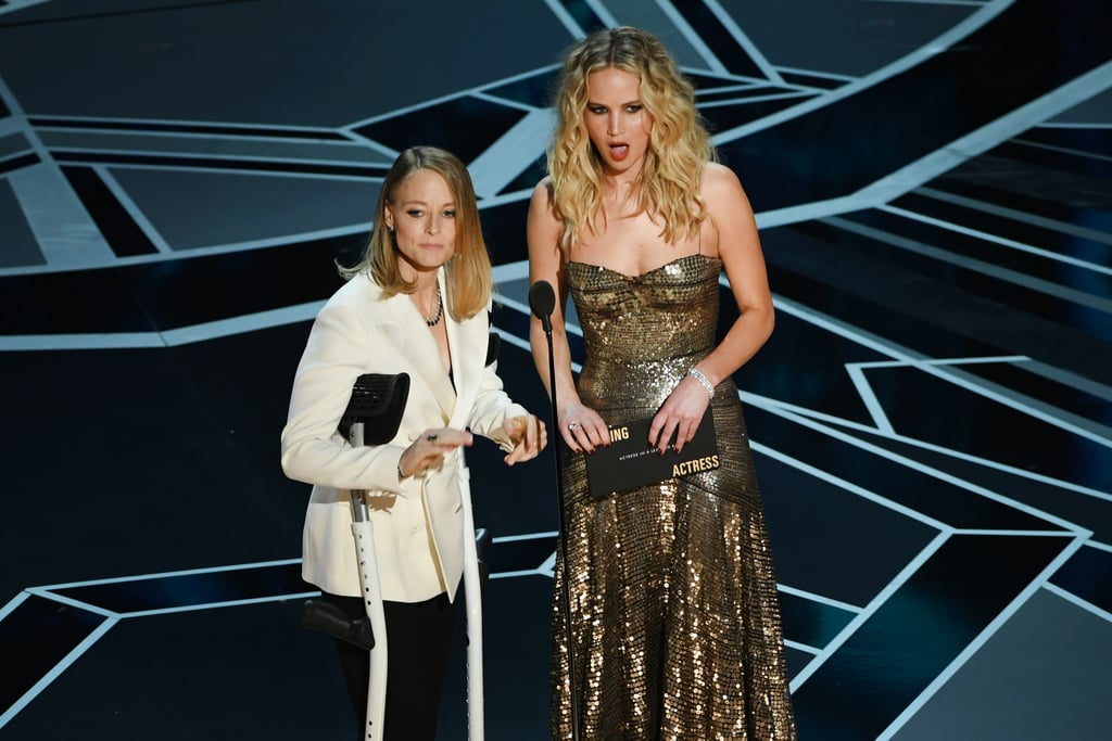 Jennifer Lawrence at the 2018 Oscars