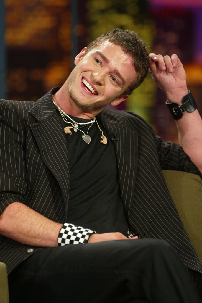 When he blushed on The Tonight Show With Jay Leno.