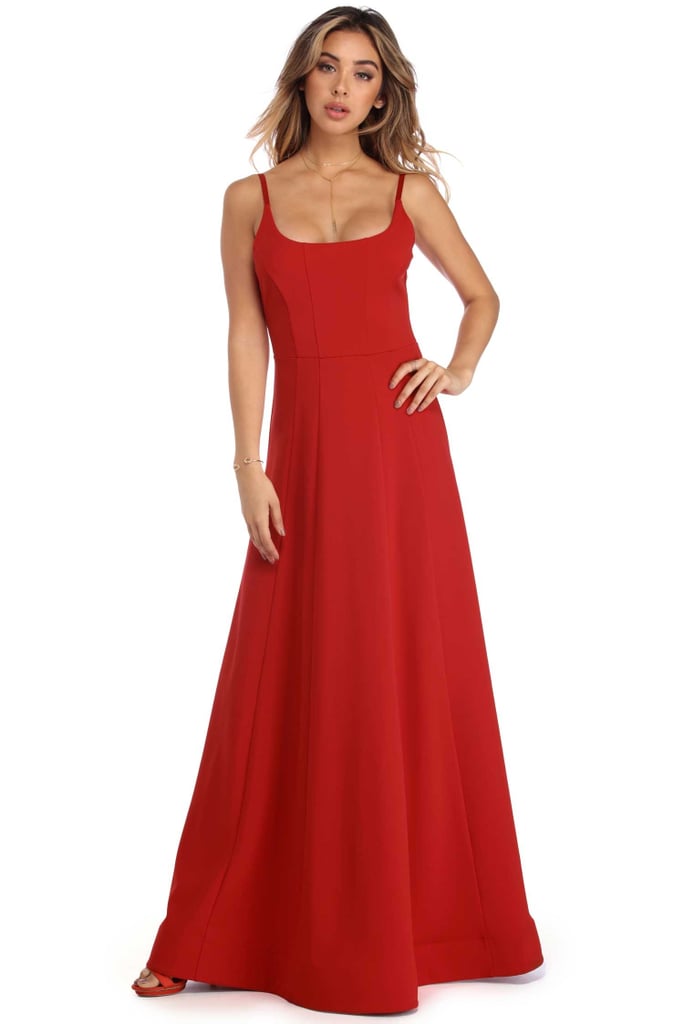 Emily Ratajkowski Red Dress From Windsor | POPSUGAR Fashion