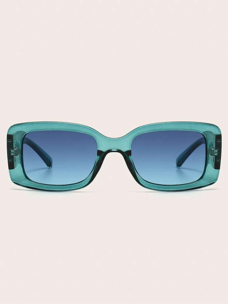 SHEIN Acrylic Frame Sunglasses ($7)