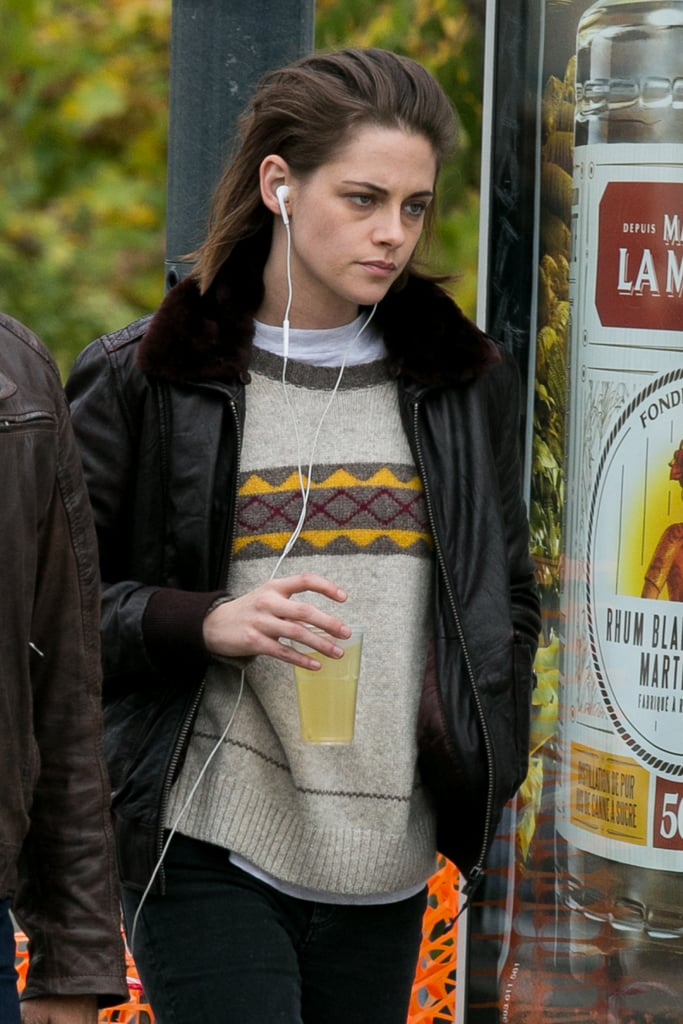 Kristen Stewart Filming in Paris November 2015 | POPSUGAR Celebrity