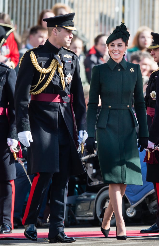 Kate Middleton's Green Coat on St. Patrick's Day 2019