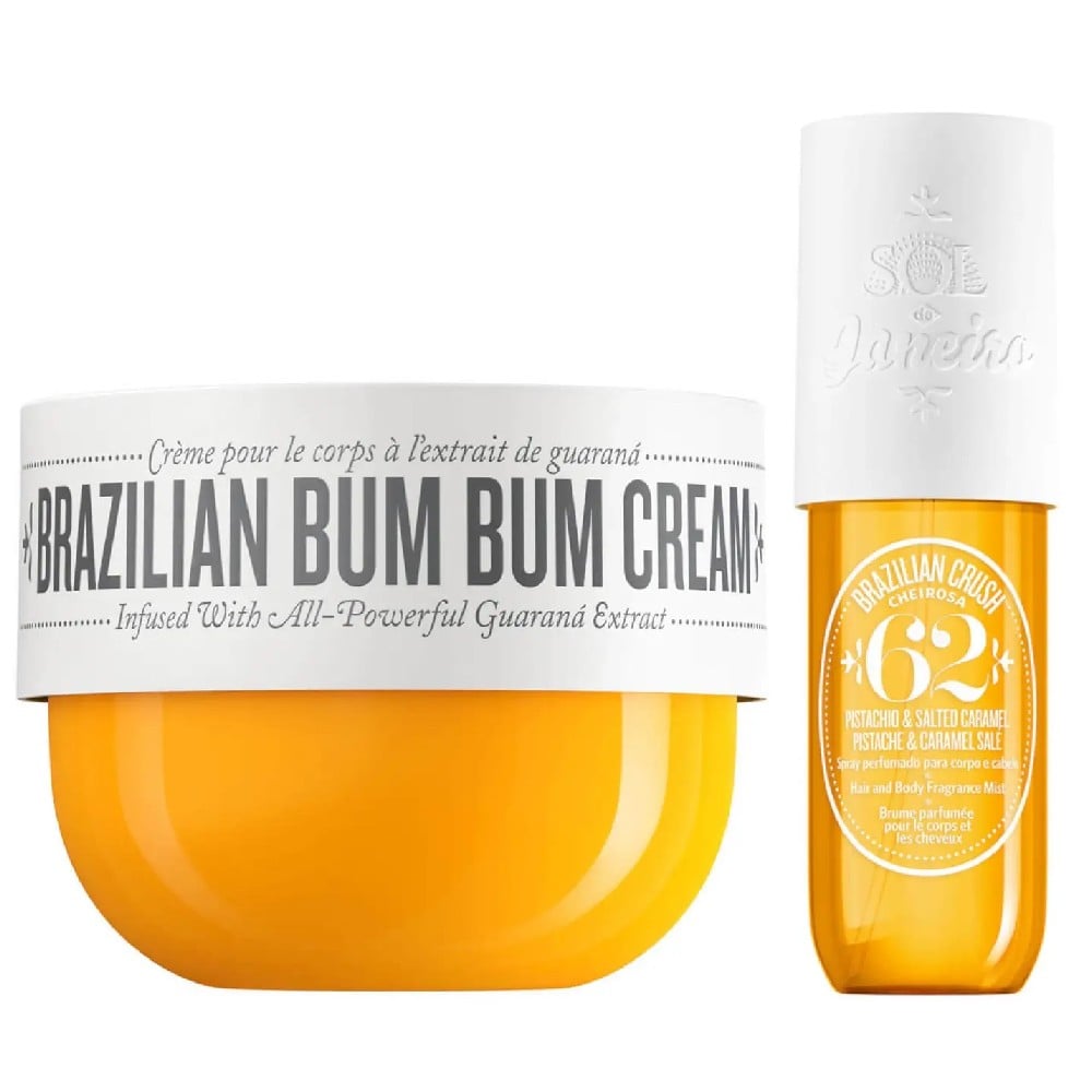 Best Beauty Gifts: Sol de Janeiro Bum Bum Cream and Cheirosa 62 Mist Bundle