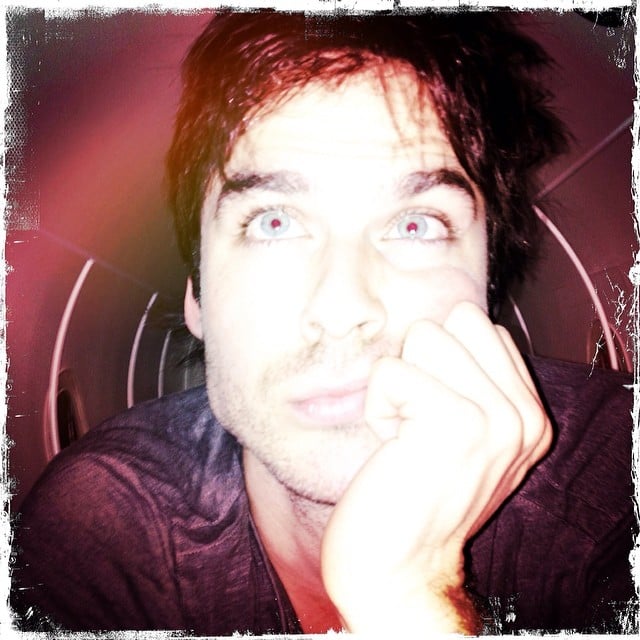 Ian Somerhalder got his smolder on.
Source: Instagram user iansomerhalder