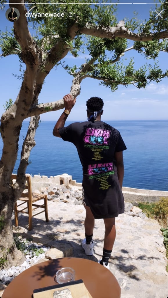 Gabrielle Union and Dwyane Wade Greece Vacation Photos 2019