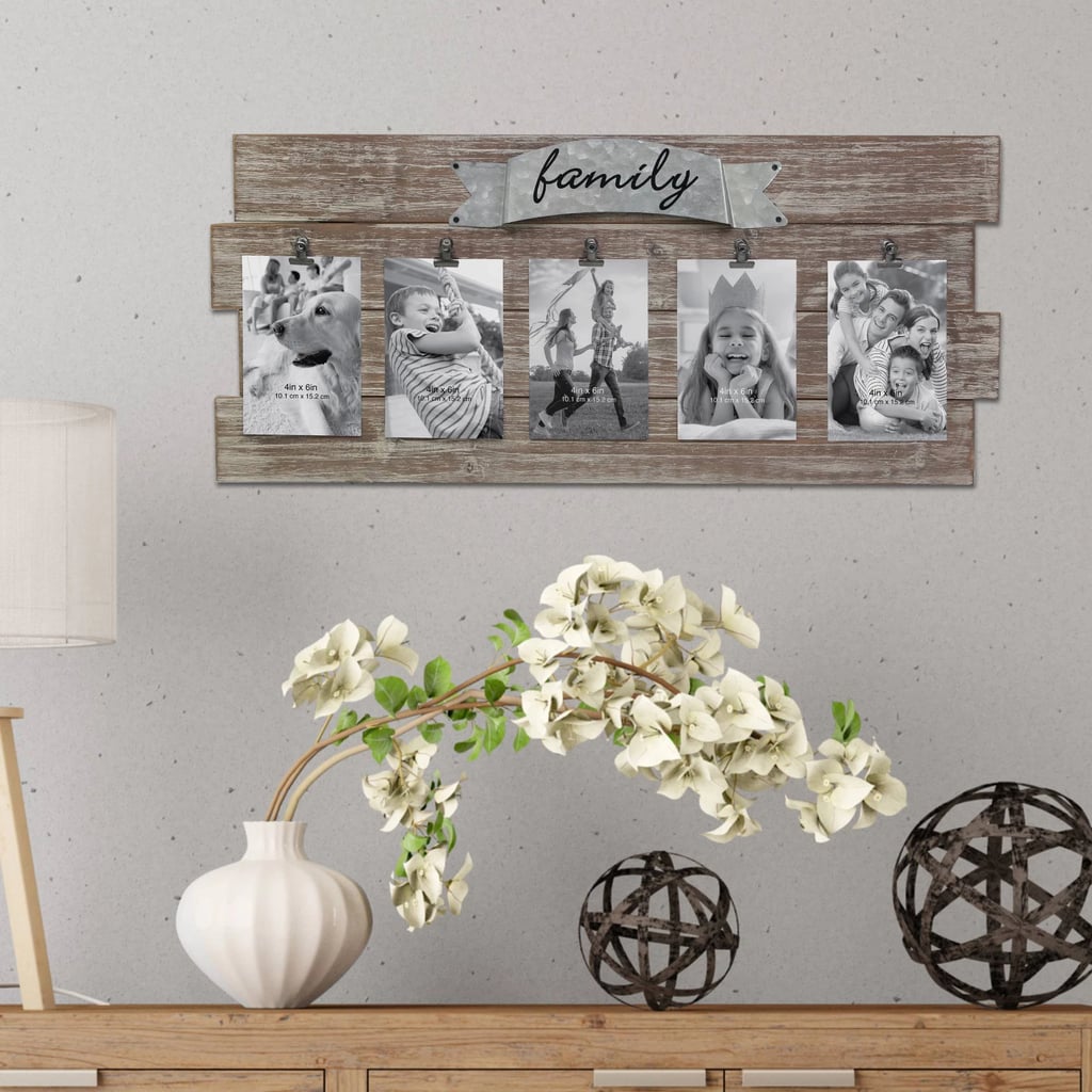 Stonebriar Collection Rustic Wooden Collage Photo Frame