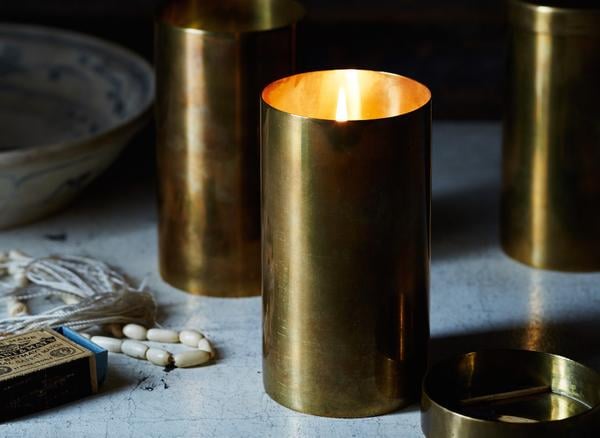 Bellocq Atelier Brass Candle