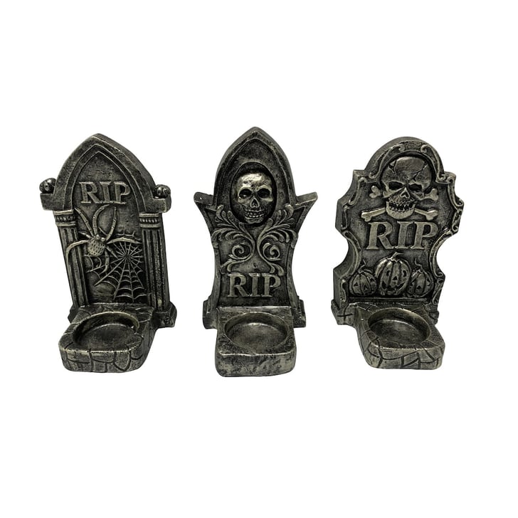 Tombstone Candle Holder Best Halloween Candle Holders 2020