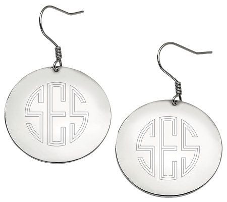 Monogram Earrings