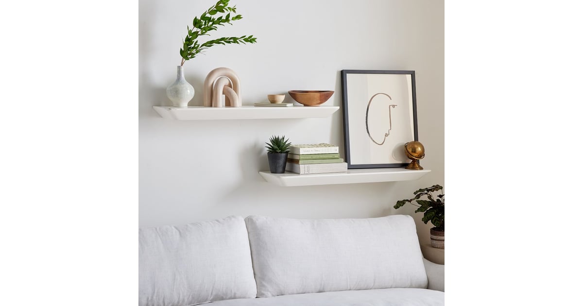 Something Contemporary West Elm Slim Floating Collection Acorn 1