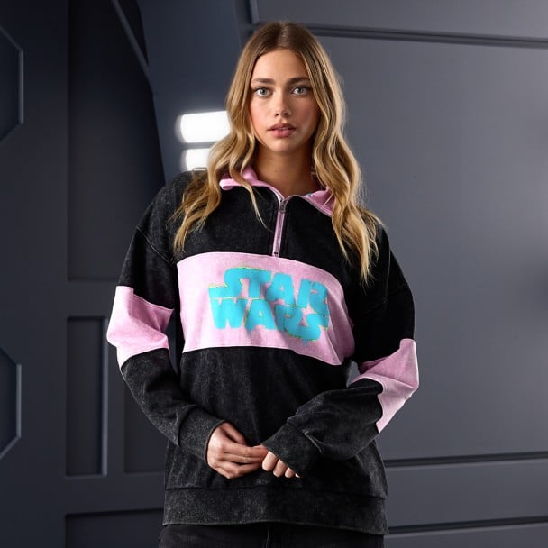 Disney Star Wars 1/4 Zip Pullover by Ashley Eckstein