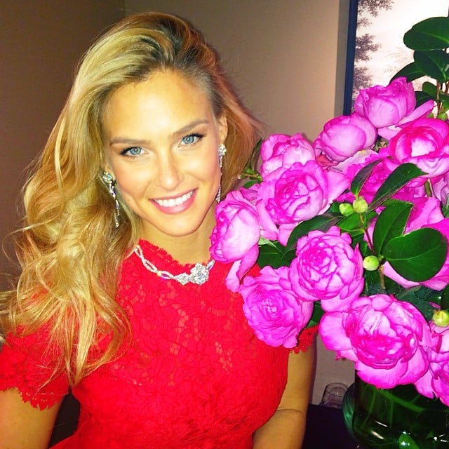 Bar Refaeli showed off gorgeous blooms and some even more gorgeous baubles.
Source: Instagram user barrefaeli