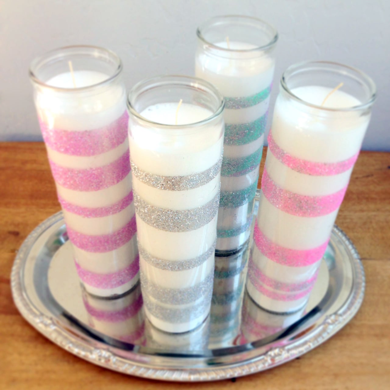 Twine Wrapped Glitter Soy Candle-Making for Gifts or Holidays, Callie Mac  Design