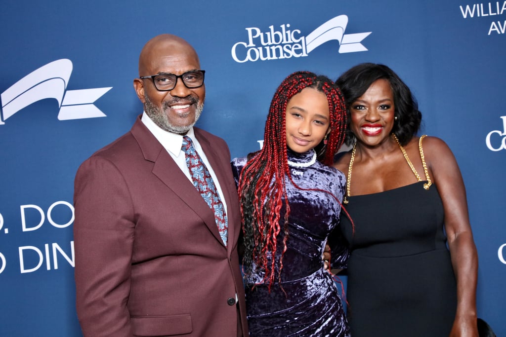 Viola Davis And Daughter Genesis At Award Dinner POPSUGAR Celebrity