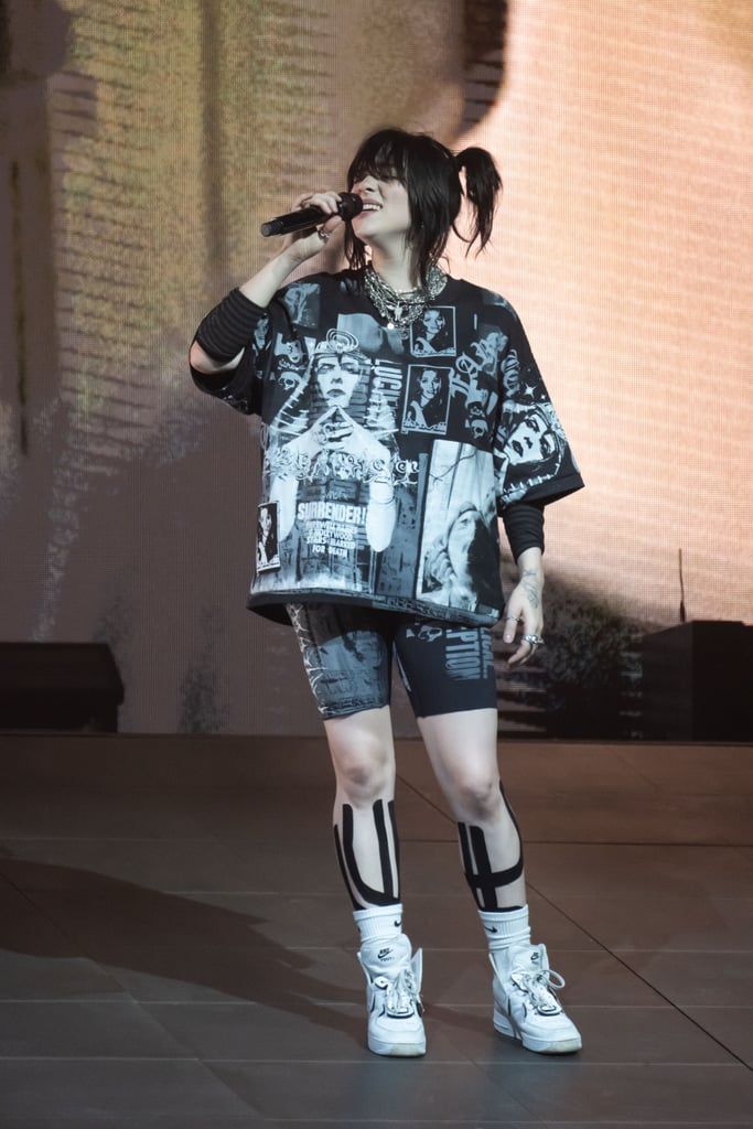 Billie Eilish Wearing Custom The Incorporated at Glastonbury